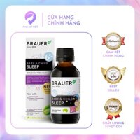 (Tem chemist)Hỗ trợ giấc ngủ ngon cho bé Brauer Baby & Child Sleep 100ml