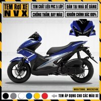 Tem Chỉ Xe NVX 125 - 155 Mới Nhất | NVX06 | Decal Dán Xe NVX 2017 - 2021 Chất Liệu Chống Nước, Dễ Sử Dụng