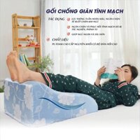 TEM CHÍNH HÃNG Gối Kê Chân Chống Giãn Tĩnh Mạch Chuyên Dụng Yorokobi KT 25&28CM