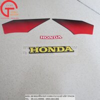 TEM CHO XE HONDA WAVE ZX ĐỎ