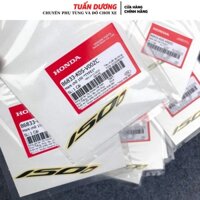 Tem Chữ 150I 125I Honda Sh 150 Chính Hãng, Lắp Cho Cả Sh 125 Và 150