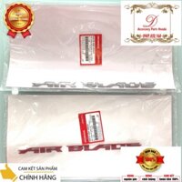 Tem chữ Air Blade 2016-2019 chữ nổi chính hãng Honda.