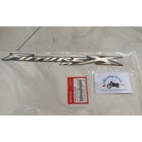 Tem chử Future X Fi xi kiếng dán ốp sườn xe fu x 2010 fi và 2011 fi chính hãng Honda mã hàng 86652KYL840ZA 1 chử