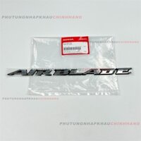 Tem chữ nổi Air Blade 110 bản Fi 2008 2009 2010, Tem ốp sườn Logo thân xe AB 110 Fi Phun xăng điện tử