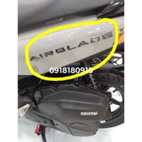 Tem chữ nỗi Air blade 2022 2023 xanh đen chính hãng honda (giá 1 bên)