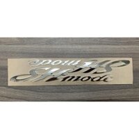 Tem chữ nổi dành cho xe Sh Mode