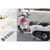 Tem Chữ Nổi Scoopy 2021-2024 Chữ Nổi Decal Nhãn Dán Xe Máy