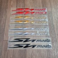 Tem chữ nổi SH Mode dán xe đời 2020, 2021, 2022, 2023, 2024 hàng cao cấp như zin