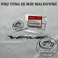 Tem chữ xi "WAVE" nổi wave 125 nhập khẩu chính hãng Thailand