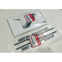 Tem Click 2010 Hoa Văn Đen Zin + Chữ Click 2010 Nổi 3LTP