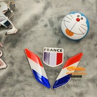 Tem Cờ Pháp 3D Peugeot