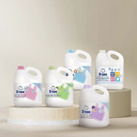 TEM CÔNG TY - NƯỚC GIẶT DNEE THÁI LAN CHO BÉ 3L HỒNG XANH DƯƠNG XANH LÁ TRẮNG TÍM
