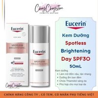 (TEM CTY) Kem Dưỡng Eucerin Spotless Brightening SPF30 Day 50mL Dưỡng Trắng Da Kiêm Chống Nắng