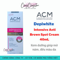 (Tem Cty) Kem giảm nám ACM Depiwhite Advanced Intensive Anti Brown Spot Cream 40mL hỗ trợ giảm nám  và sạm da