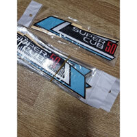 Tem dán 3 lớp chính hãng Honda xe cúp 50 đèn tròn - Tem dán xe cub 50 đèn tròn trang trí xe máy siêu đẹp