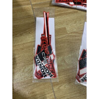 Tem dán 3 lớp chính hãng Honda xe SUPER CUB DD C70 Đỏ trang trí xe máy siêu đẹp