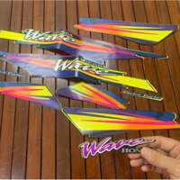 Tem dán 3 lớp chính hãng WAVE THÁI 100 nhiều mẫu lựa chọn trang trí xe máy