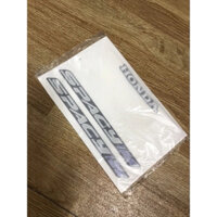 Tem dán 3 lớp sườn sau xe Spacy 125 (đời mới ) tem zin theo xe chính hãng Honda