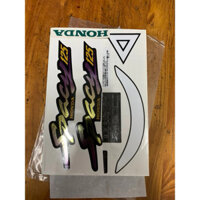 Tem dán 3 lớp sườn sau xe Spacy 125 (đời đầu ) tem zin theo xe chính hãng Honda