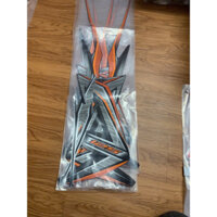 Tem dán 3 lớp xe AB Air blade (đời 2013->2015) màu cam -tem zin theo xe chính hãng honda