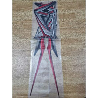 tem dán 3 lớp zin chính hãng xe AB Airblade đỏ đen 125 đời 2015