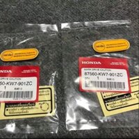 Tem dán bửng yếm xe dream thái zin honda xịn chính hãng