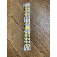 Tem dán chữ nổi sườn sau xe AB Air blade đời 2013->2016 ( màu vàng - tem chính hãng honda )