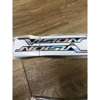 Tem dán chữ nổi sườn sau xe Vision (đời đầu tiên 2009->2013) zin chính hãng honda