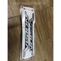 Tem dán chữ nổi sườn sau xe VISION (đời đầu ) cực chất lượng giá cực giẻ