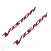 Tem dán chữ nổi sườn sau xe Vision 2020->2024 (zin chính hãng HonDa ) cao cấp giá rẻ