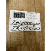 tem dán chữ nổi xe Dylan 125