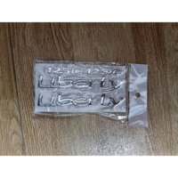 Tem dán chữ nổi xe Liberty 125 trang trí siêu đẹp