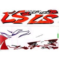 Tem dán (decal) Honda LS125R / LS99 / 2000 - Honda Thái
