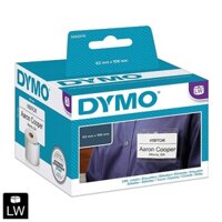 Tem dán in Bảng tên lớn Dymo 62mmx106mm 63020773