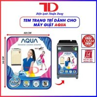 TEM DÁN MÁY GIẶT SANYO 9KG CH