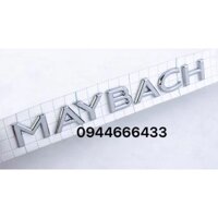 Tem Dán Maybach , Chữ maybach , Logo maybach