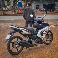 TEM DÁN RSX 150 XE WINNER X V3 MÀU TRẮNG ĐEN - Decal Cao Cấp Nhất Nhất