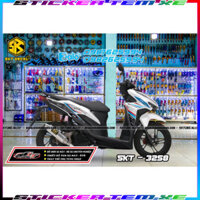 Tem Dán tem rời vario trắng xanh đen bmw decal mccal 3258 Logo Nhãn dán