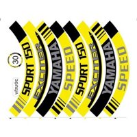 Tem Dán Vành Xe Máy Full 2 Bánh Đủ Mẫu