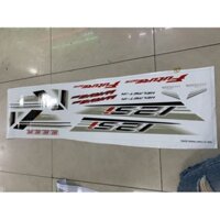 Tem dán xe Future led 125 - Wave led 125 . Mẫu tem rời xám  đen 3 lớp bóng không bay màu bảo hành màu vĩnh viễn