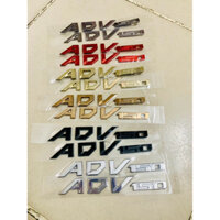 Tem dán xe máy chữ nổi Logo xe máy XI CỨNG ADV 150 - ADV 160 đủ màu ( Giá 1 Cặp )