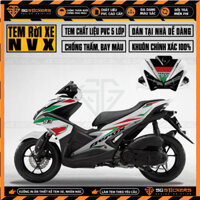 Tem Dán Xe NVX 155 Thiết Kế Aerox | NVX26 | Tem Rời Xe Chất Liệu Decal Chống Nước, Bền Màu Cho Xe V1, V2