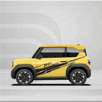 Tem dán xe VF3 - Decal Sticker dán xe thể thao