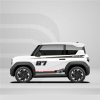 Tem dán xe VF3 - Decal Sticker dán xe