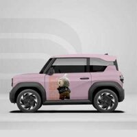 Tem dán xe VF3  - Decal Sticker dán xe - Ds Decal