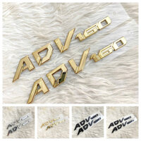 Tem decal chữ nổi ADV 150 160 hàng loại 1 nét - giá 1 cặp