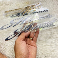 Tem decal chữ nổi sh mode 2017 hàng loại 1 chuẩn như zin - giá 1 cặp