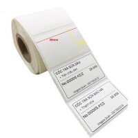 Tem decal dán ly trà sữa 40x30 x (1 Cuộn = 1.000 tem)