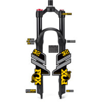 tem decal dán phuộc xe đạp địa hình Fox performance 32 2022 | cheetahdecals.com