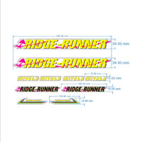 tem decal dán xe đạp cố điển miyara ridge runner |cheetahdecals.com